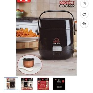 Black Electric Rice Cooker